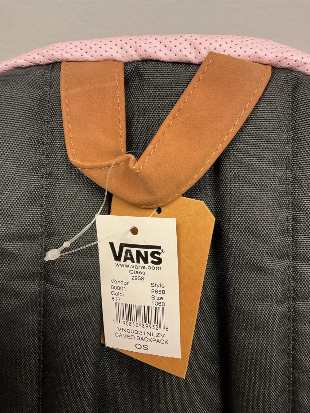 Vans classic backpack